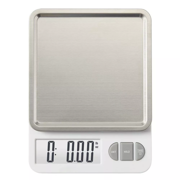 Digital Kitchen Scale With Removable Stainless Steel Weighing Tray
