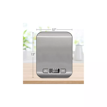 Ultra‑Slim Stainless Steel Digital Kitchen Food Scale
