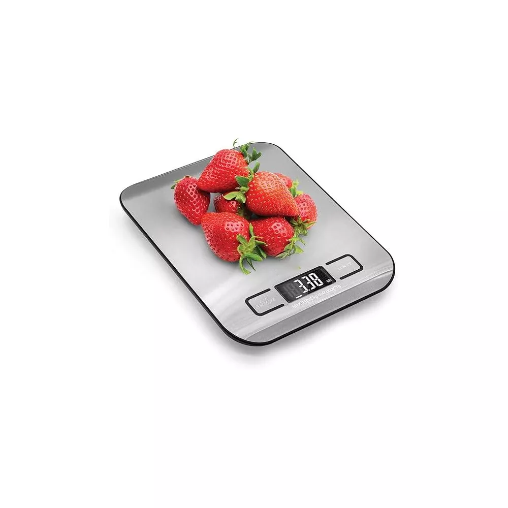Ultra‑Slim Stainless Steel Digital Kitchen Food Scale